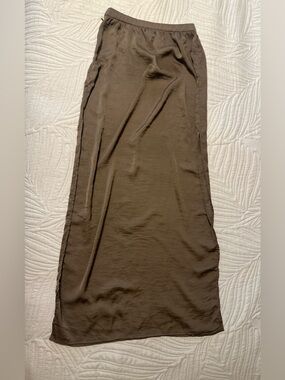 Forever 21 Brown Maxi Skirt